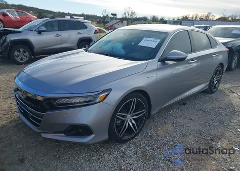 2022 Honda Accord Hybrid Touring из США, поврежденный, VIN 1HGCV3F94NA010927